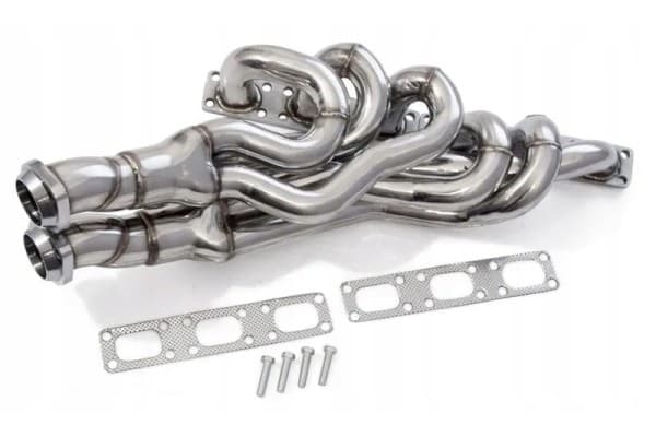 Colector de escape Schmiedmann acero inoxidable 42x30 mm para BMW E46/M54 usado