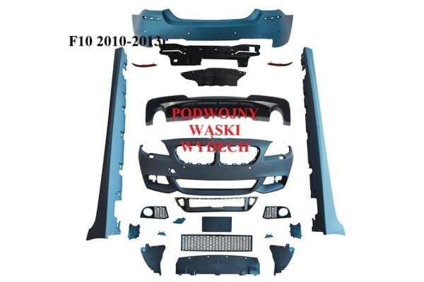 Kit de Parachoques BMW Serie 5 535i F10 2010-2013 con Salidas de Escape Dobles usado