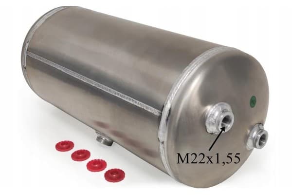 Depósito de aire Man Mercedes Scania Daf 25L aluminio nuevo