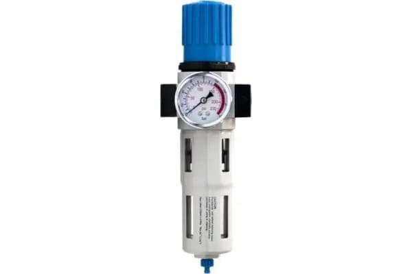 Filtro Regulador con Rosca Hembra G 1 hasta 16 bar, Rango de Ajuste 1.5-12 bar, Filtración 20 Micras, Flowmatik usado