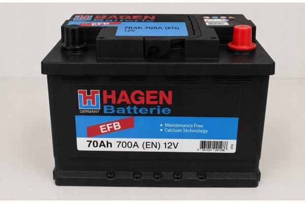 Batería Exide Efb EL700 12V 70Ah 760A Start Stop P usado