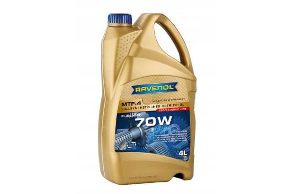 Aceite para engranajes Ravenol Mtf-4 Sae 70W 4L 1221113-004-01-999 nuevo