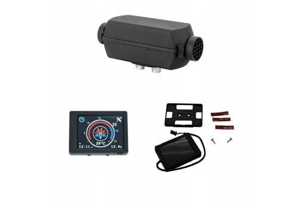 Calefactor estacionario Autoterm D2 2kW 12V con panel táctil Pu-28 usado
