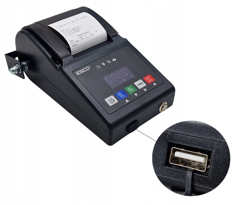 Registrador de temperatura Esco DR201 con puerto Usb y 2 sensores con certificado nuevo