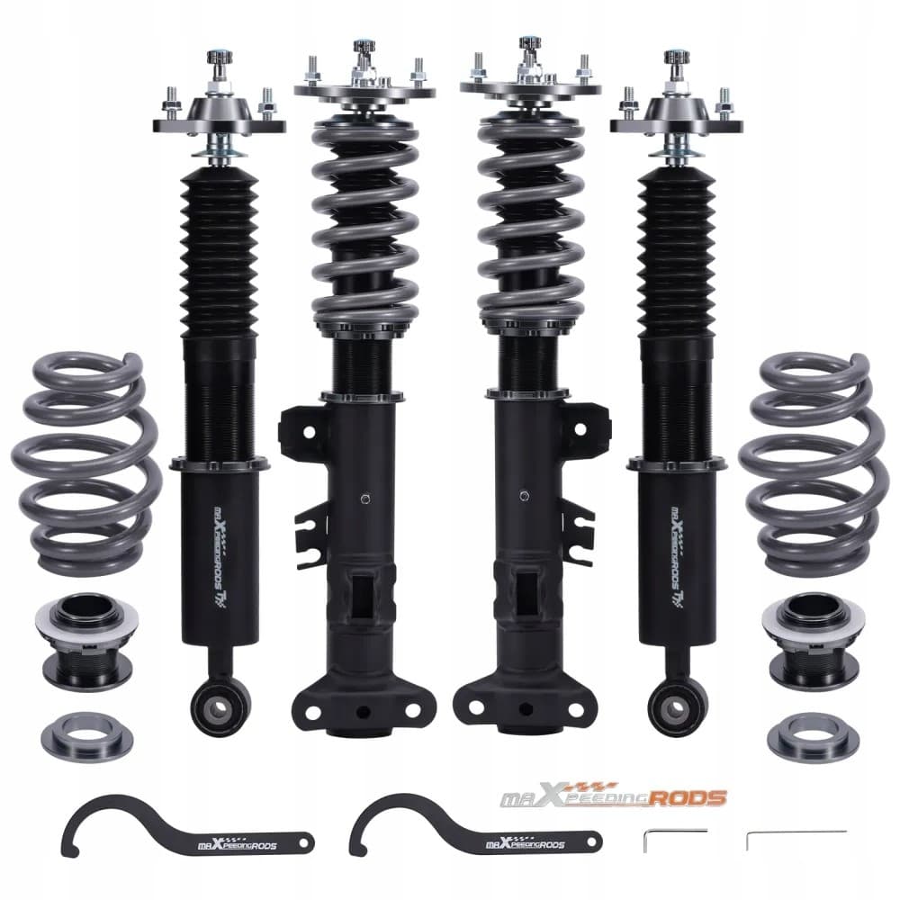 Suspensión roscada para BMW E36 T7 con ajuste de dureza y Camber Plate Maxpe nuevo