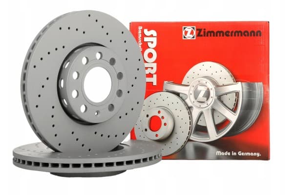 Disco Zimmermann Sport delantero - BMW 5 E60, E61 535d, 6 E63 E64 (348 mm) usado