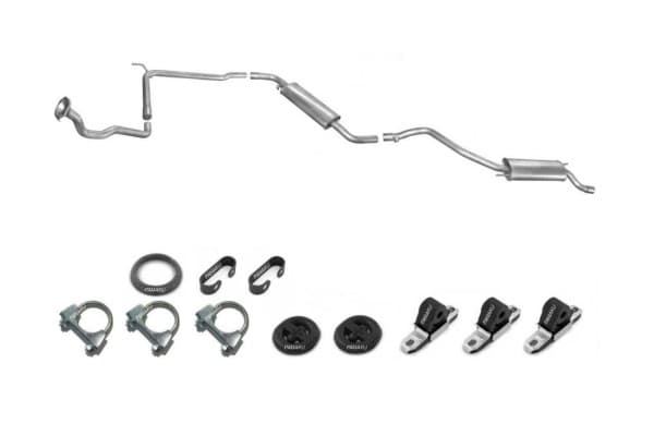 Sistema de Escape Completo VW T4 1.9-2.4D 1990-1995 Trasero usado