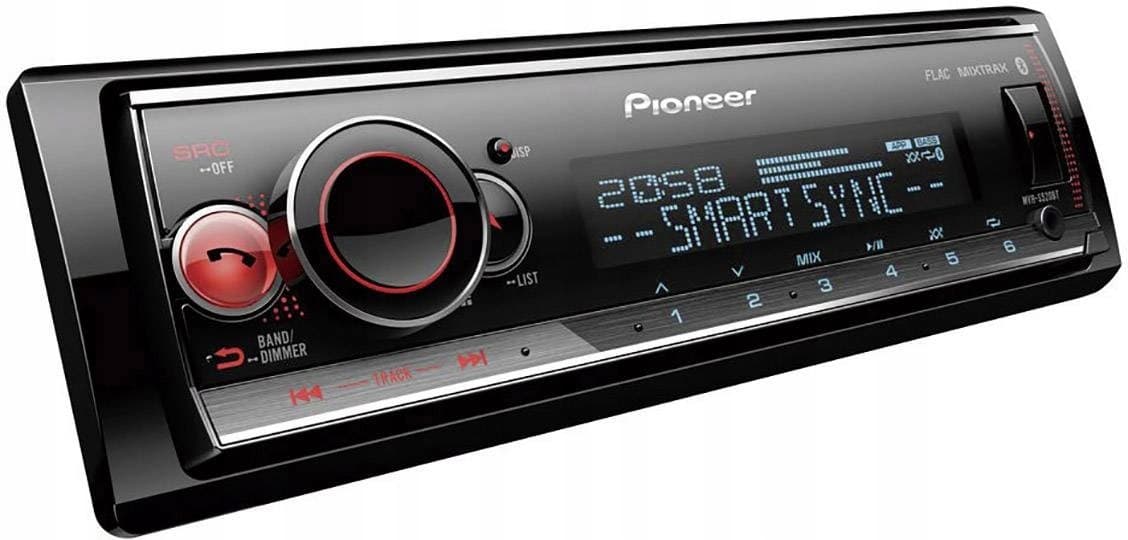 Radio de Coche Pioneer Mvh-S520BT Bluetooth MP3 Usb Aux VarioColor nuevo