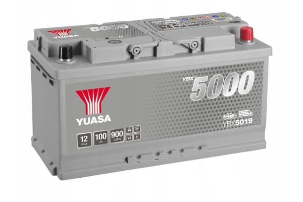 Batería Yuasa 5000 YBX5019 12V 100Ah 900A usado