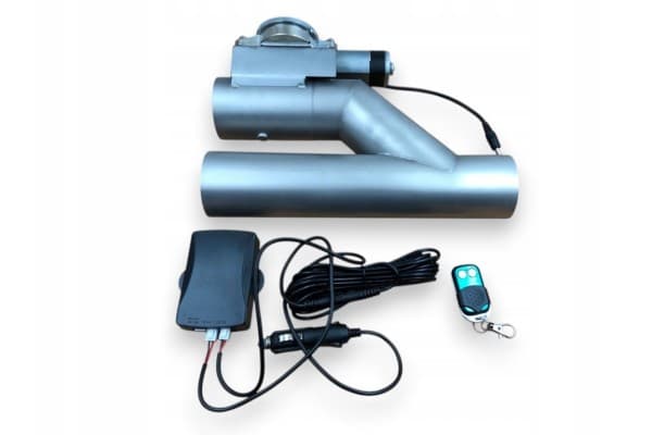 Válvula eléctrica de corte de escape con doble aletas de 2.5 pulgadas (63.5 mm) usado