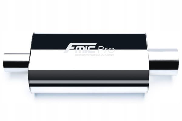 Silenciador Oval Fmic Pro 350mm 76/89mm usado