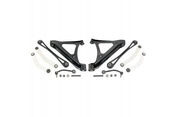 Juego de brazos de control para eje trasero Audi Q7 VW Touareg 13.75 kg usado