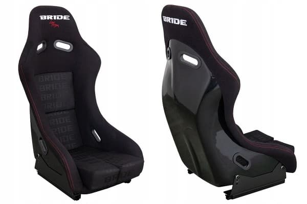 Asiento deportivo MTuning Gtr Velor Bride Negro usado