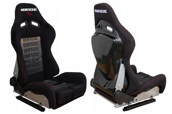 Asiento Deportivo Low Max K608 - Bride Velour Negro/Gris usado