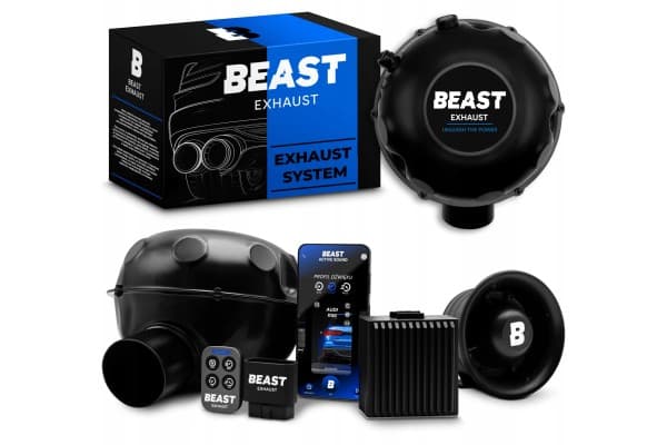 Sistema de Escape Activo Beast con Sonido V8 y Control por App usado