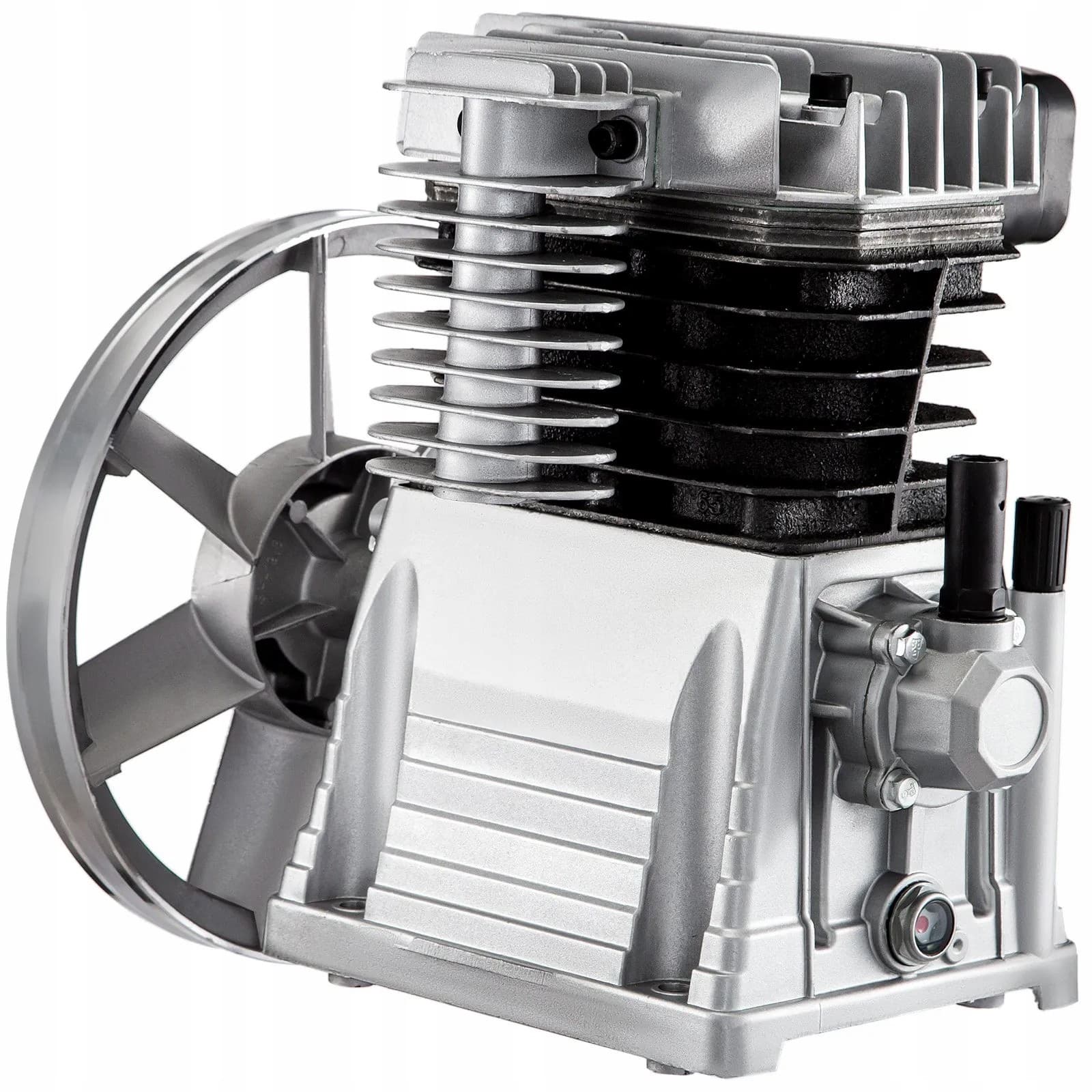 Cabezal de Compresor 3KM 160PSI de Aluminio para Compresor Recíproco Refrigerado usado