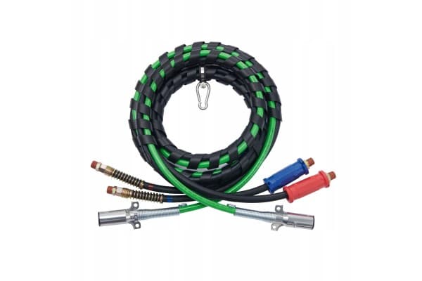 Kit de Mangueras de Aire para Camión 4,57 m 3 en 1 con Conector ABS de 7 Pines y Accesorios usado