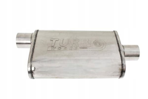 Silenciador Central Chamber 70mm TurboWorks 304SS usado