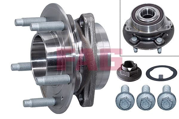 Kit de rodamiento de rueda Schaeffler Fag 713 6452 20 nuevo