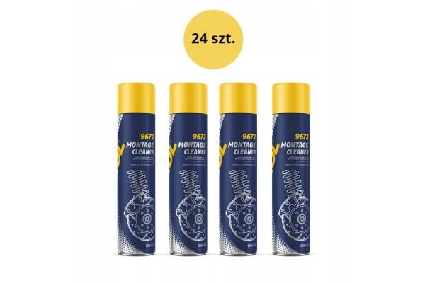 Limpiador de Montaje y Desengrasante de Frenos 600ml (9672) - Caja 24 unidades usado