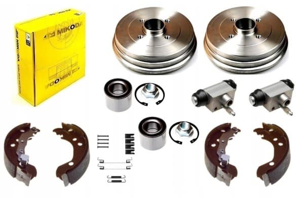 Kit de freno de tambor Atm Mikoda para Renault Clio Iii y Modus nuevo