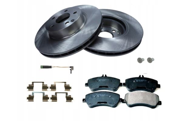 Kit de Pastillas y Discos de Freno Delanteros para Mercedes Glk X204 08- usado