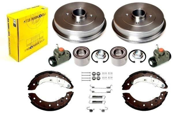 Kit de freno de tambor Atm Mikoda para Renault Clio II, Thalia 203 mm usado