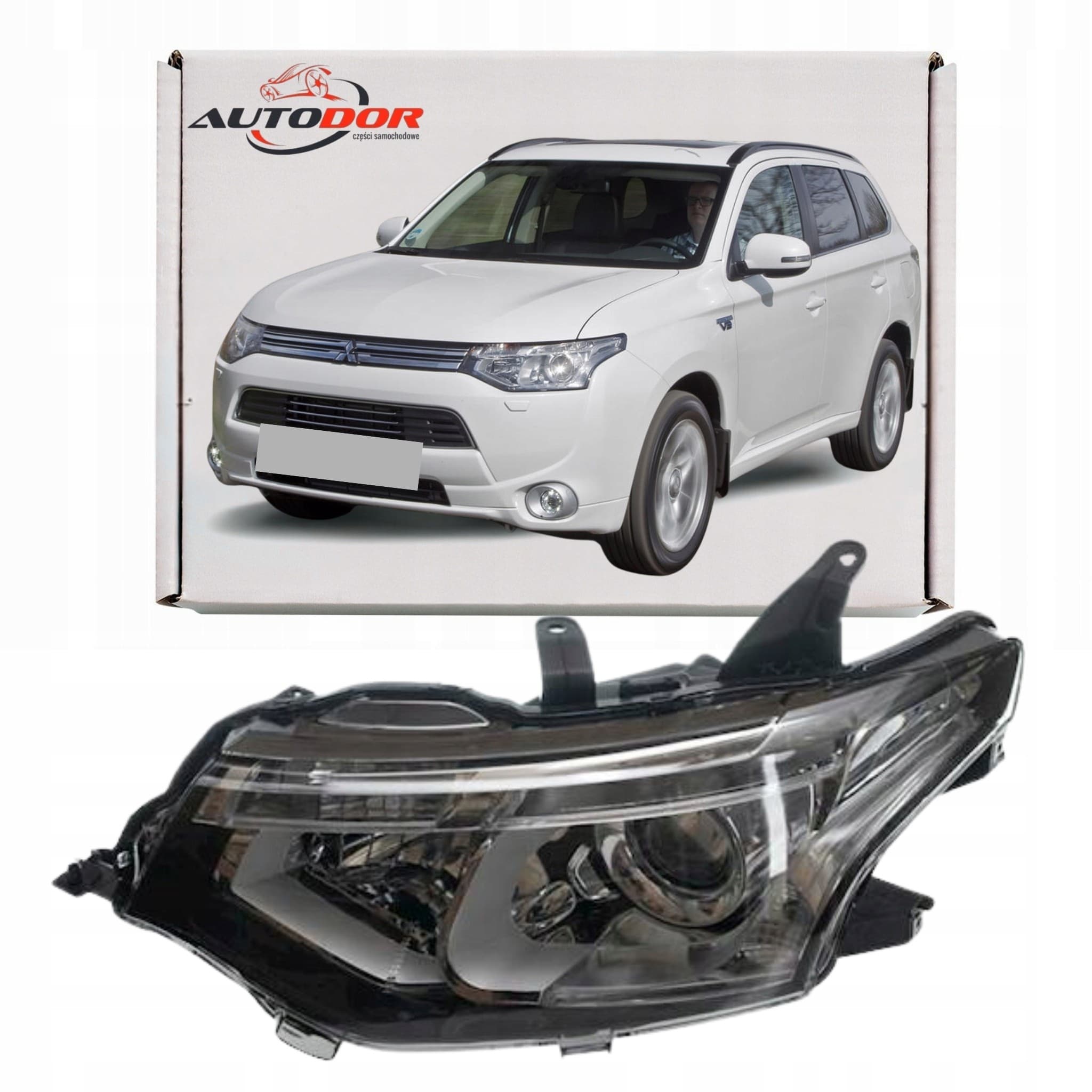 Faro Izquierdo Mitsubishi Outlander Iii Nuevo