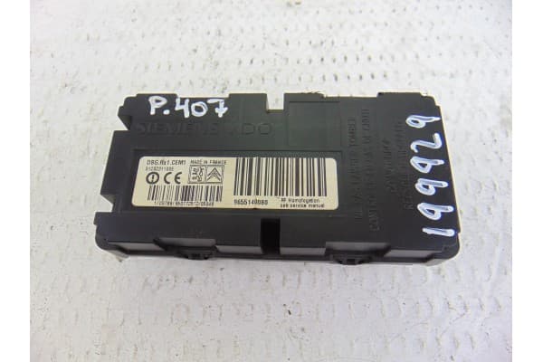 Módulo electrónico, Peugeot 407 ST Sport 2005, 9655140080 usado