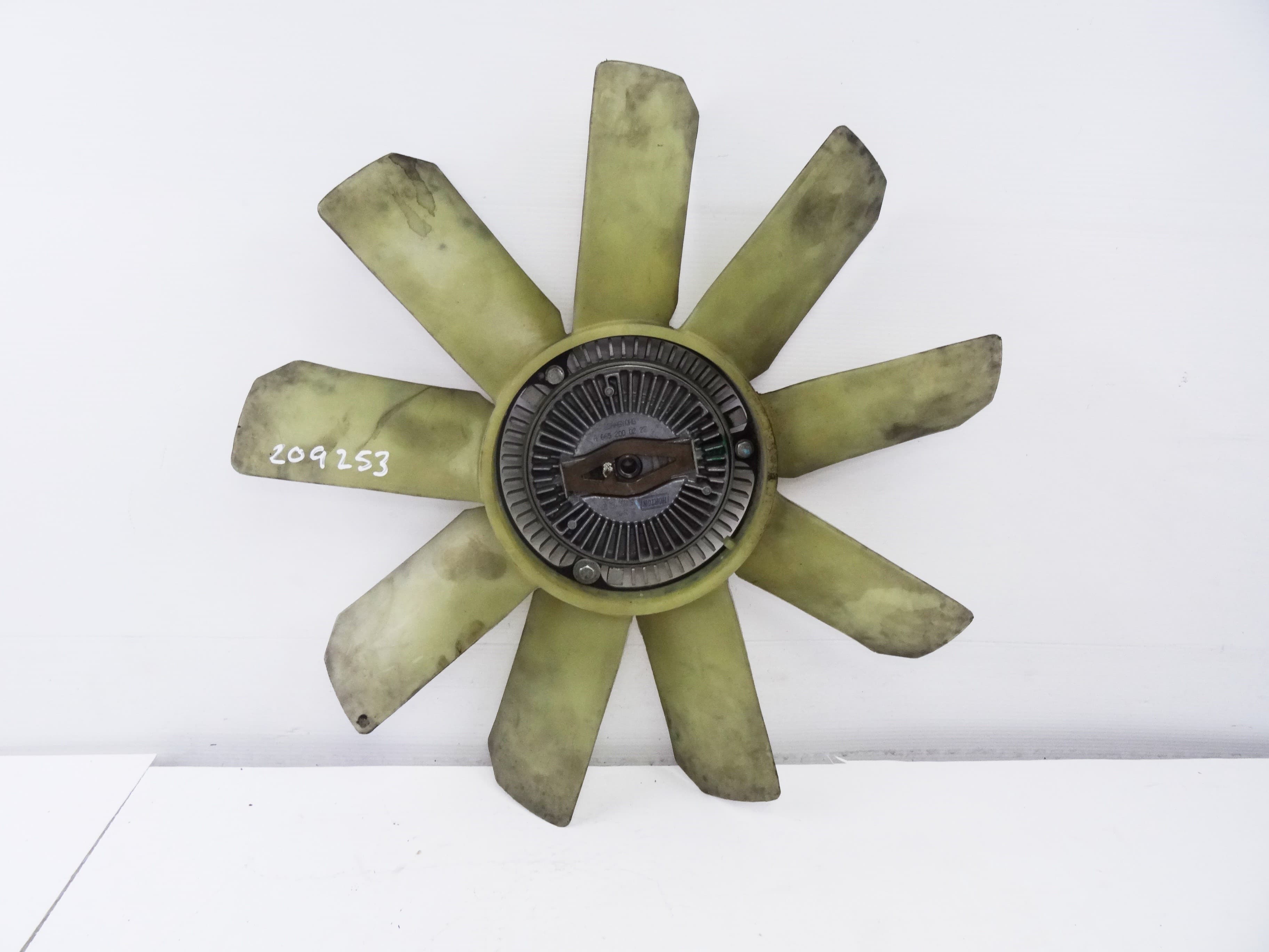 Ventilador viscoso motor, Ssangyong Actyon 200 Xdi 2010, A6652000222 usado