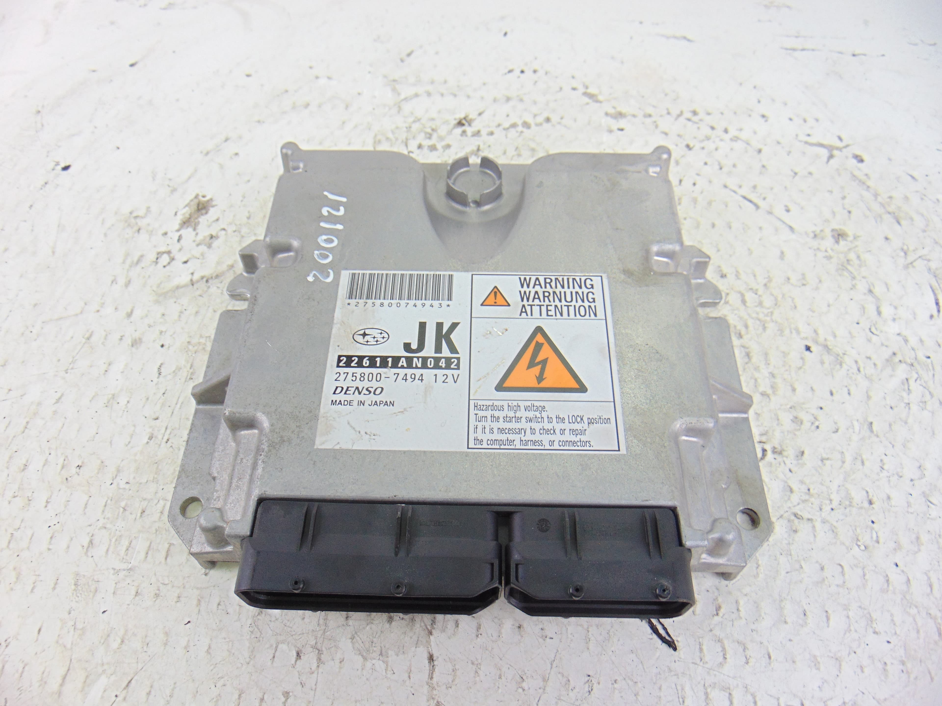 Centralita motor uce, Subaru Legacy Berlina (B13/BL) 2.0 D Classic 2008, 22611AN042 usado