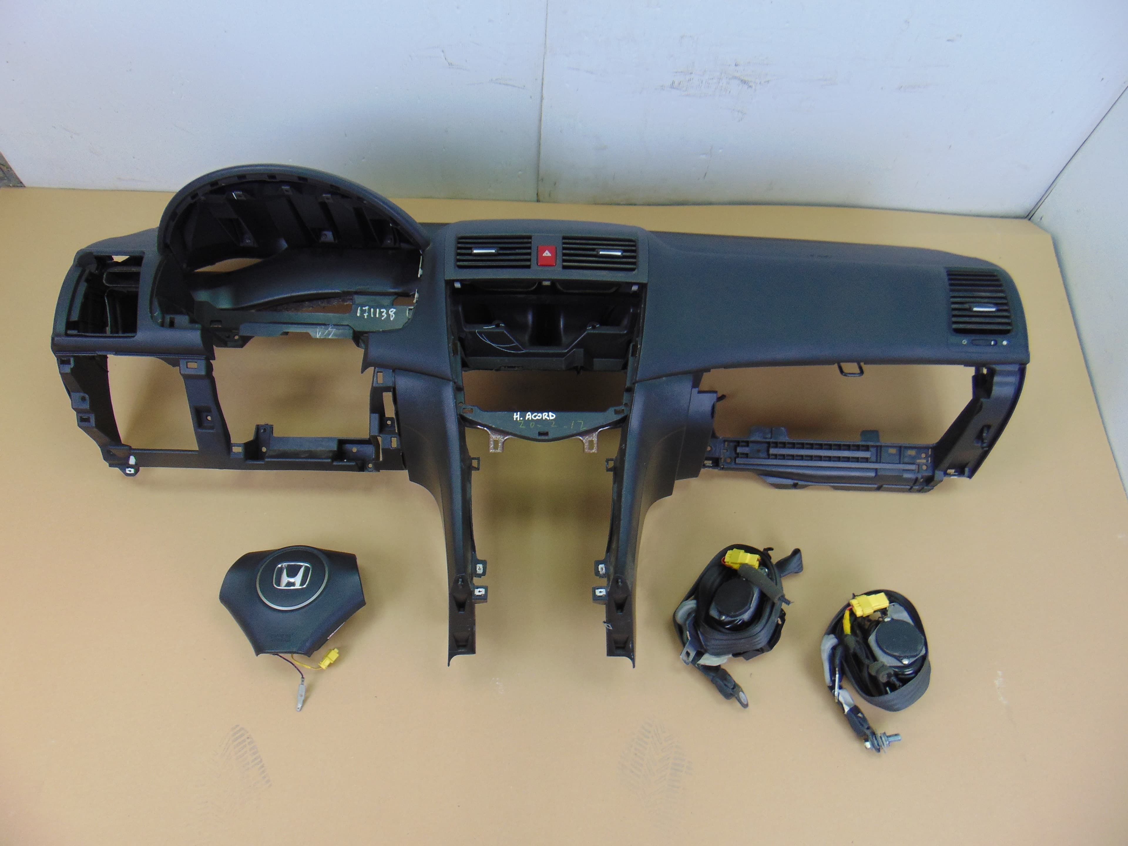 Kit airbag, Honda Accord Berlina (Cl/cn) 2.2i CTDi Executive 2008 usado