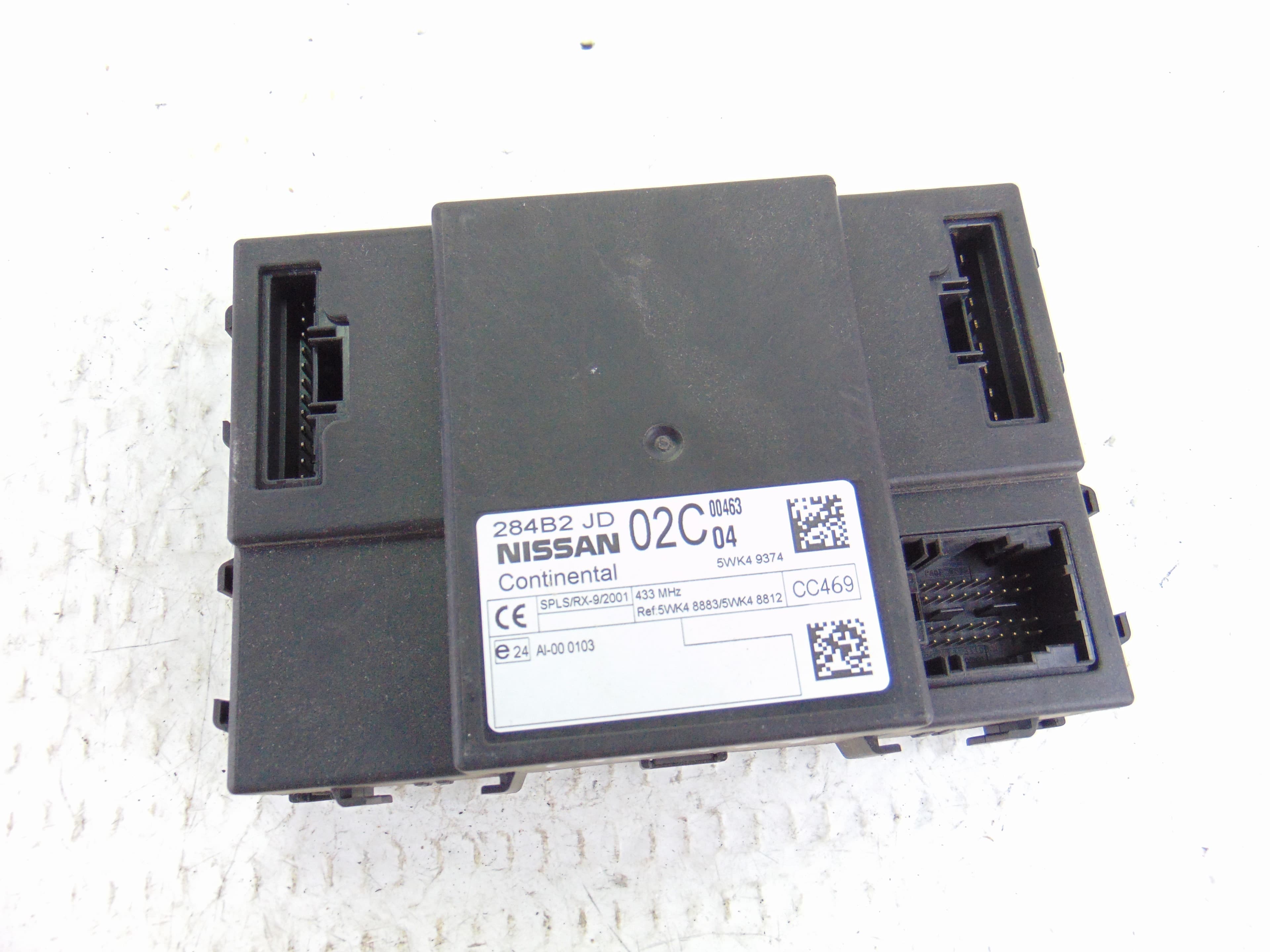 Módulo electrónico, Nissan Qashqai (J10) Acenta 2010, 284B2JD02C usado