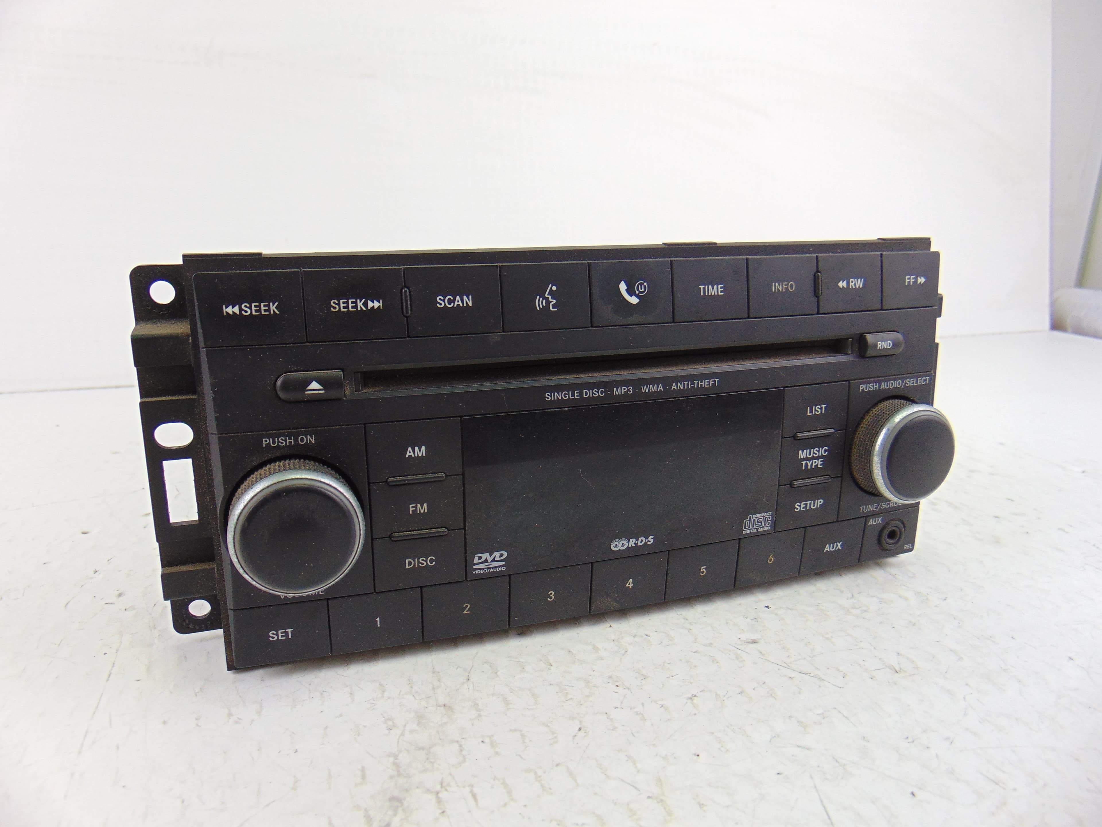 Sistema audio / radio cd, Jeep Grand Cherokee (Wh) 3.0 Crd Laredo 2007, 05064927AF usado