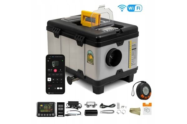 Calefactor diésel 8KW 12/24V con Wifi, Bluetooth y termostato inalámbrico usado