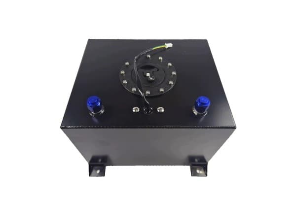 Depósito de combustible seguro Ogc 30L AN10 aluminio, con sensor, negro usado
