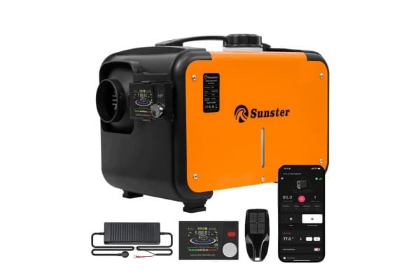 Calefactor Sunster 8KW Diésel 12/24V Bluetooth Start-Stop Went usado