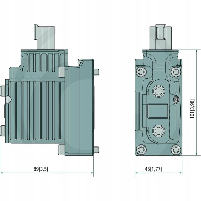 Activación eléctrica Danfoss Pveo 12 V nuevo