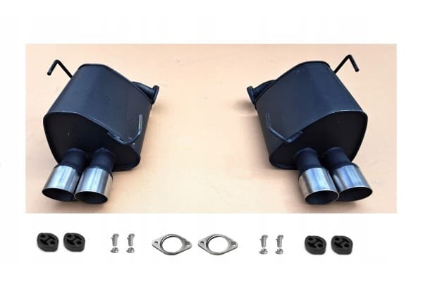 Subaru Impreza Wrx STi 2.0 2.5 2014 Silenciadores Traseros Conjunto usado