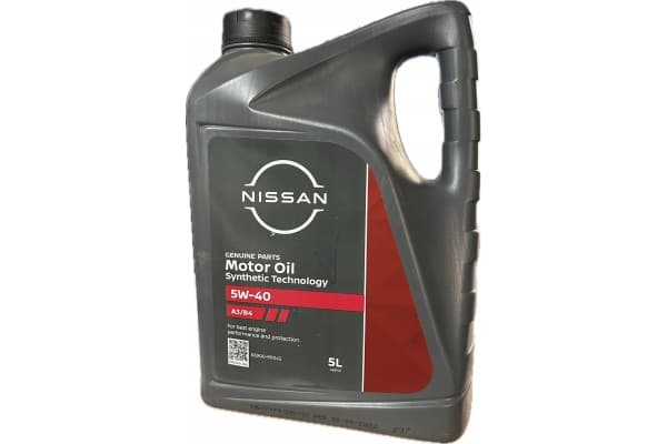 Aceite Nissan 5W40 5L usado