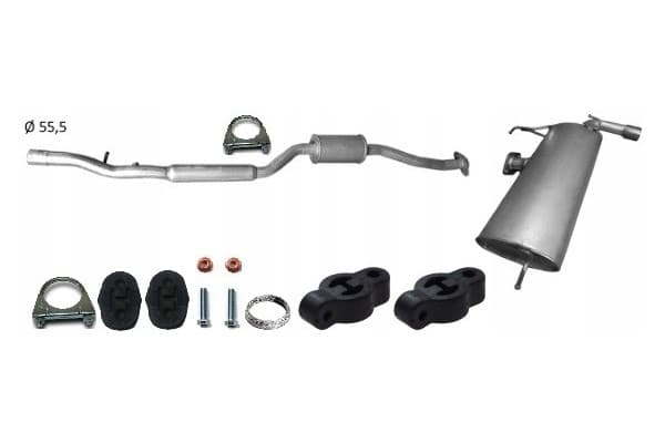 Kit de Silenciador Trasero y Tubo Central para Mitsubishi Lancer 1.8 (2008-2011) 1798cc 105kW usado