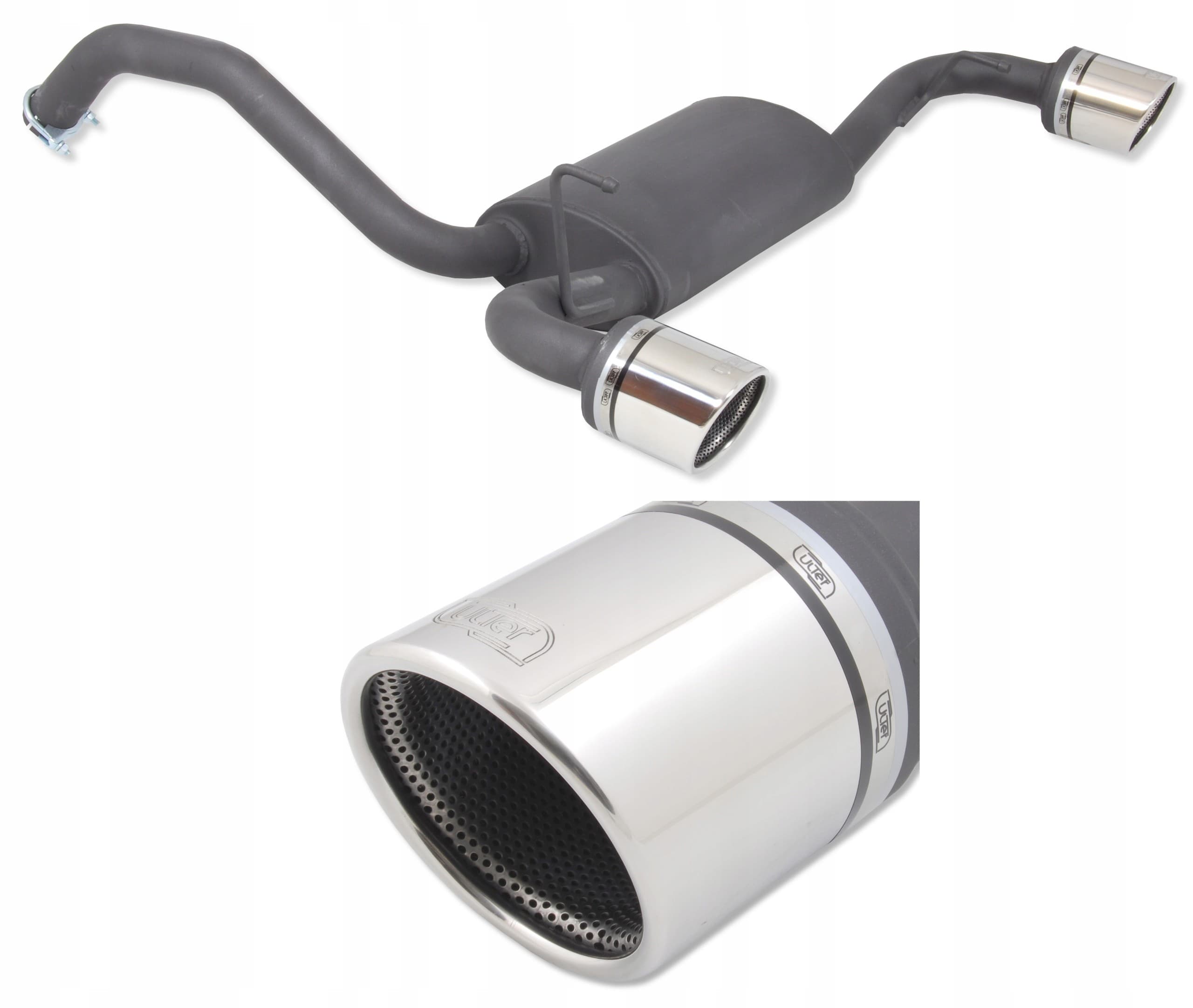 Silenciador Deportivo Ulter 107-315 para Abarth 500 / 595 / 695 1.4 nuevo