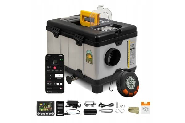 Calefactor estacionario Sunster 8 kW 12/24V con ventilación y sensor de CO usado