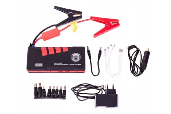 Arrancador Mini Booster Rooks 12V 900A 20000mAh usado