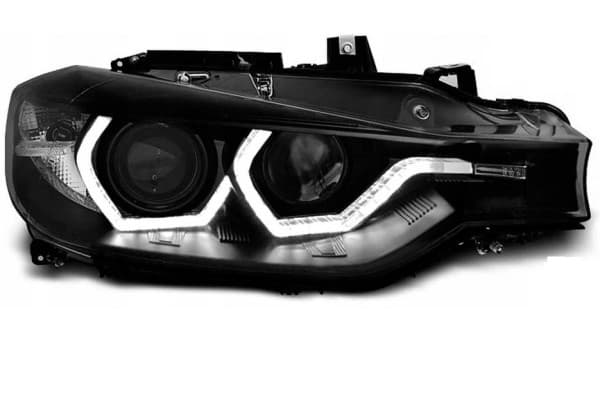 Faros LED Drl Tuning-Tec Izquierdo y Derecho Halógeno Europeo usado