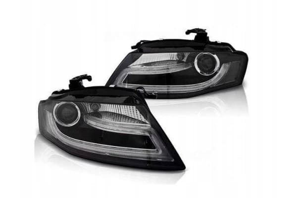 Faros delanteros Audi A4 B8 Drl Negro usado