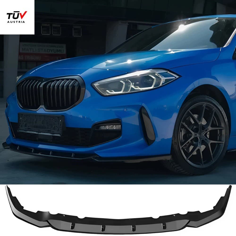 Splitter delantero para BMW Serie 1 F40 M-Pack / M135i 2019-2024 con Abe Tüv nuevo