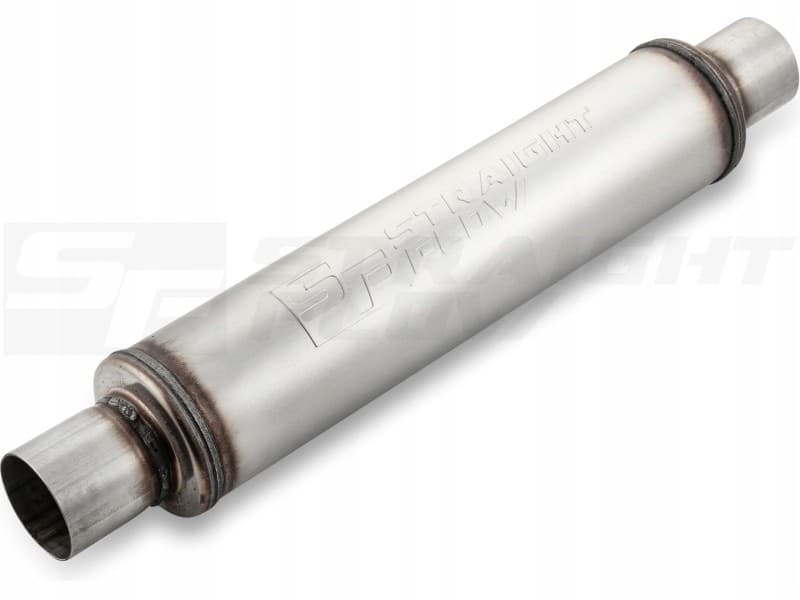 Silenciador Central Corto de Acero Inoxidable Malgo 10426 Entrada/Salida 67 mm nuevo