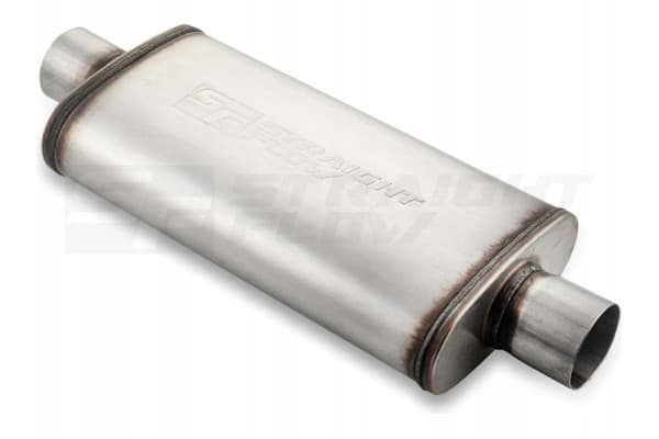 Silenciador Central Malgo - Paso Directo, 76 mm (3 ) Inox Oval Deportivo usado