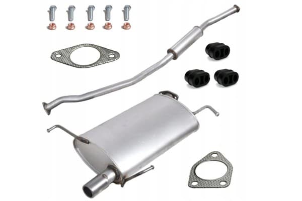 Juego de Silenciadores de Escape para Mitsubishi Grandis 2.4 121 kW 165 CV (Desde 2004) usado